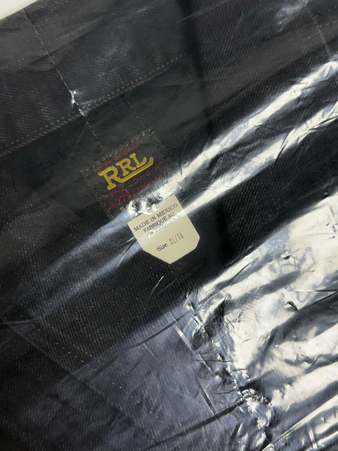 더블알엘 rrl lot 271 블랙 [미개봉 / XL] 상품이미지2