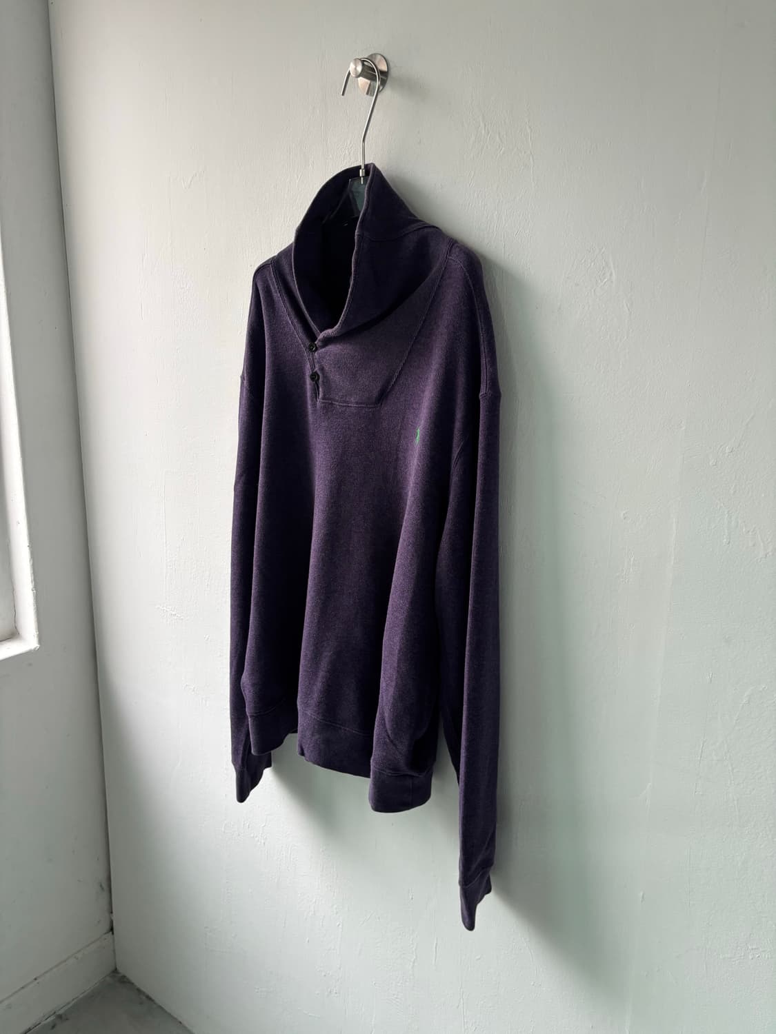 폴로 랄프로렌 숄카라 오버사이즈 스웻 상품이미지5