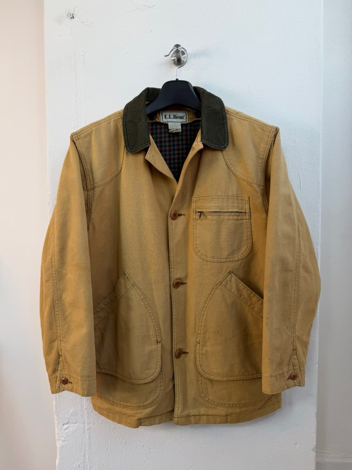 80s 엘엘빈 캔버스 헌팅 자켓  상품이미지1