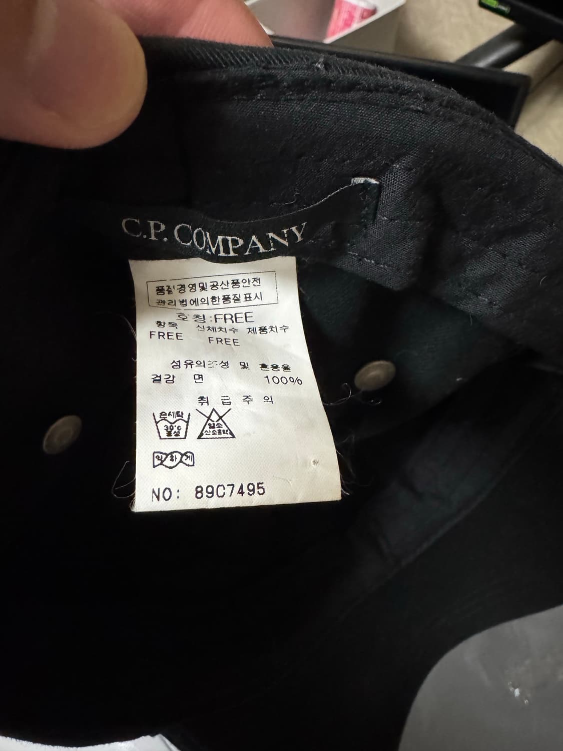 CP컴퍼니 고글 볼캡 상품이미지4