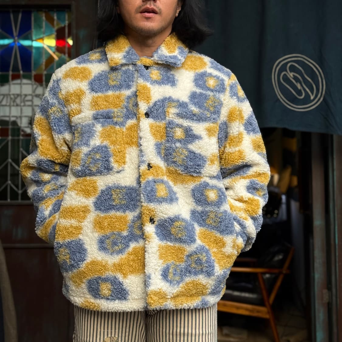 오베이 로미 셰르파 자켓 L 상품이미지7