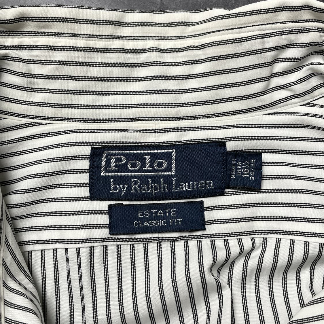 RALPH LAUREN 랄프로렌 빈티지 스트라이프 코튼셔츠 A00324 상품이미지8