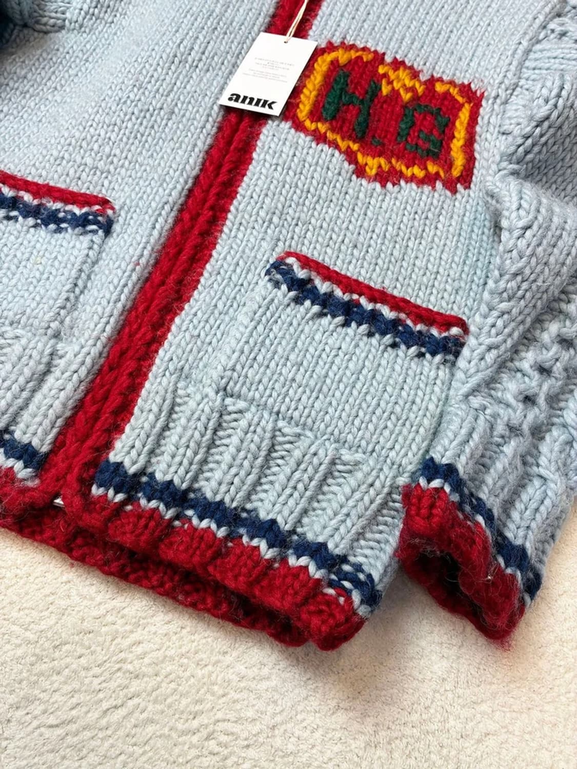 히스테릭글래머 90's 재팬 헤비 울 코위찬 PN5743 상품이미지7