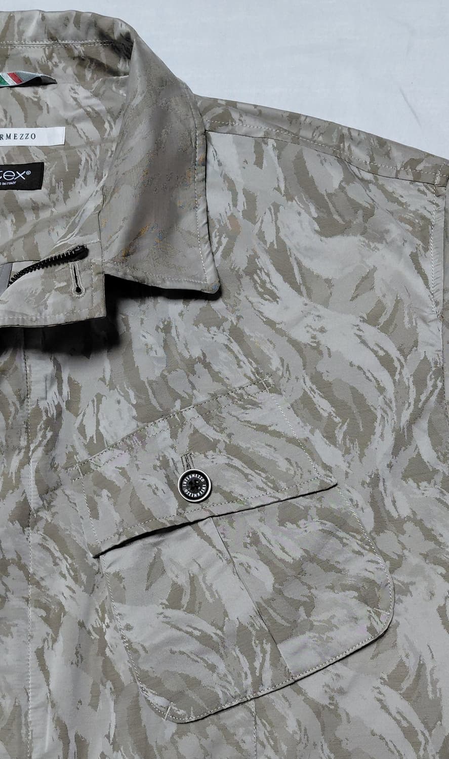 [Gipitex 이탈리아 원단] 인터메조 카모 사파리 재킷 (110) 상품이미지4