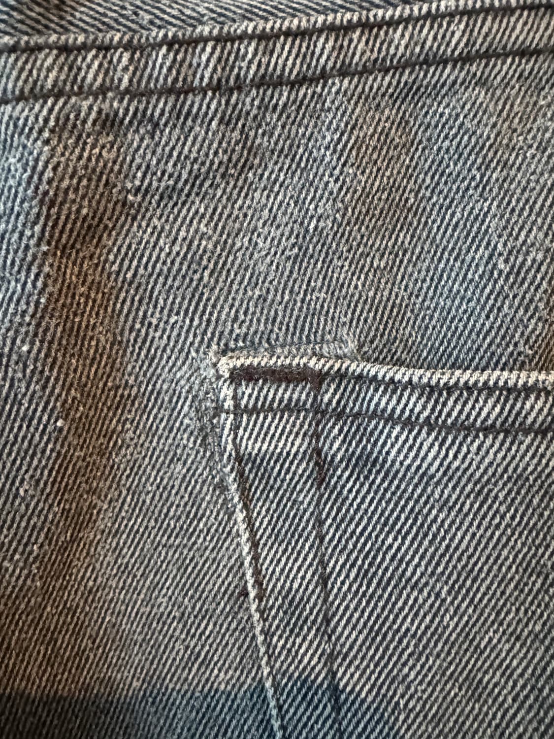 헤드메이너 투톤 와이드 데님 상품이미지7