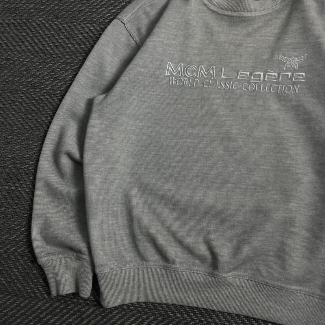 90s MCM 빅로고 아카이브 맨투맨 o 3952 상품이미지3