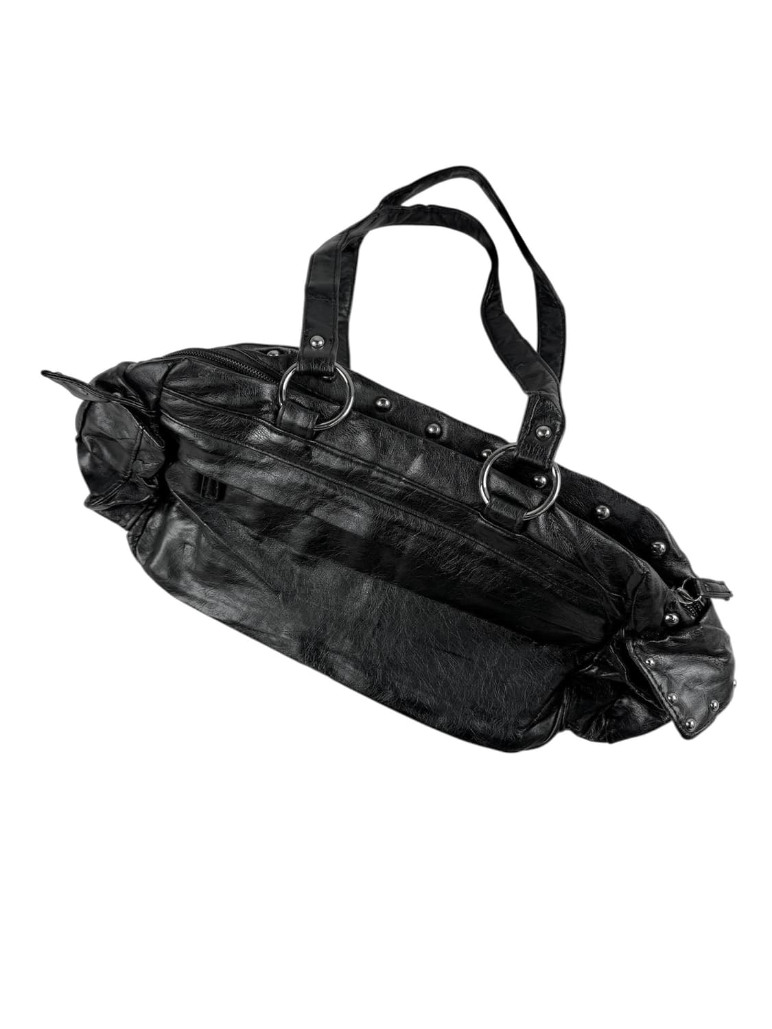 JPN 스터드 레더 토트백 상품이미지4