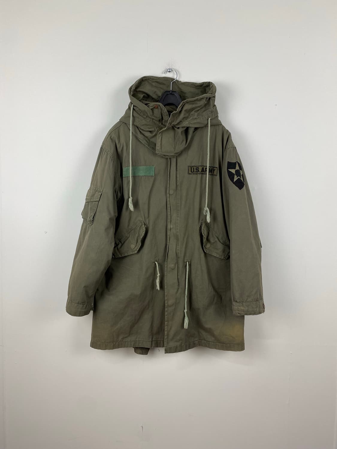 미군 우드랜드 US army M-65 피쉬테일 개파카 상품이미지1