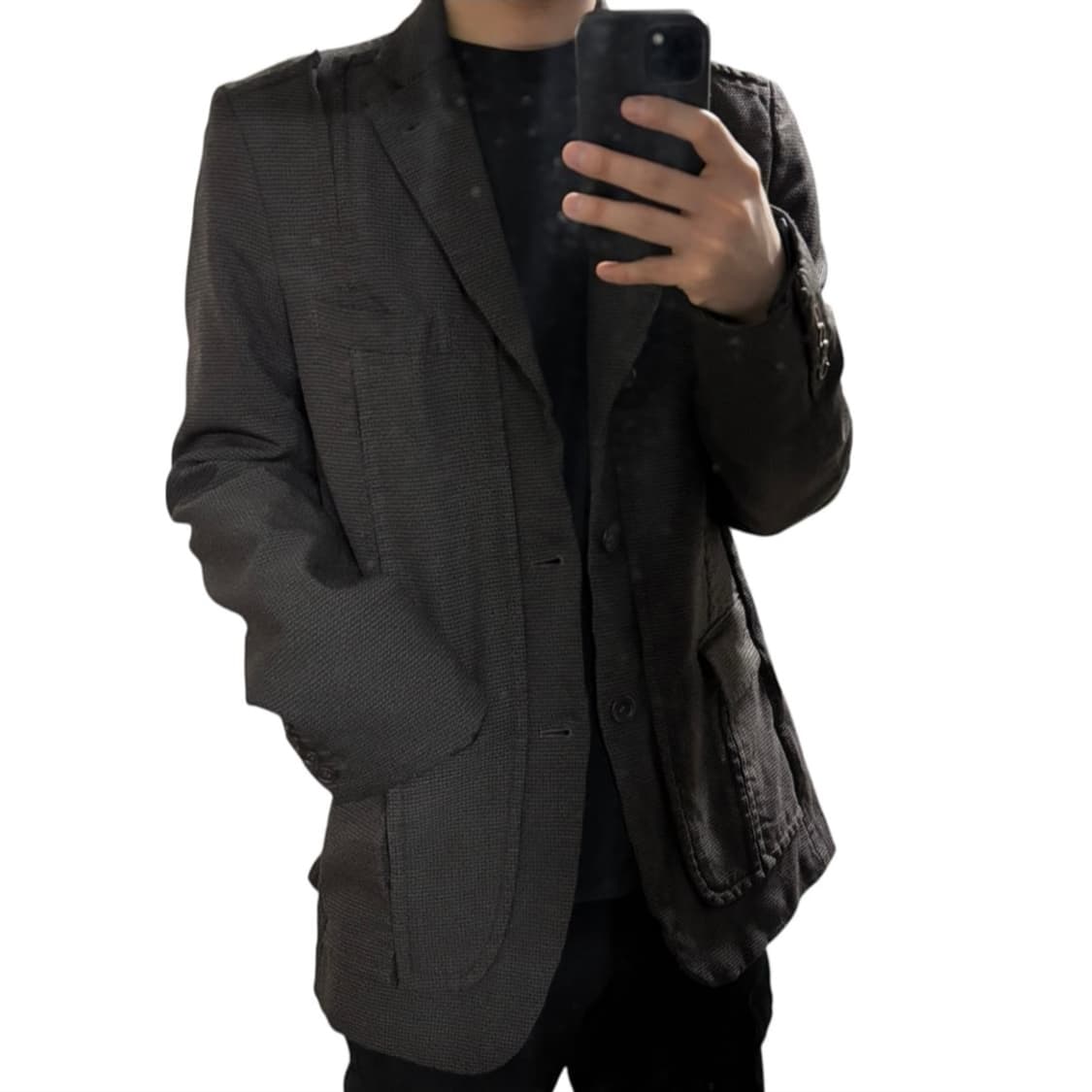 꼼데가르송 옴므듀스 레이어드 블레이저 상품이미지5