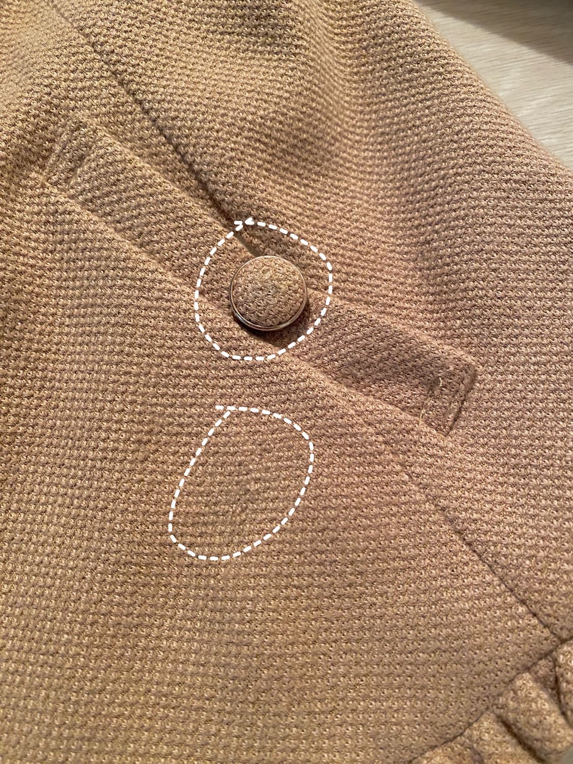 Frill Lace Beige Babydoll Jacket 상품이미지8