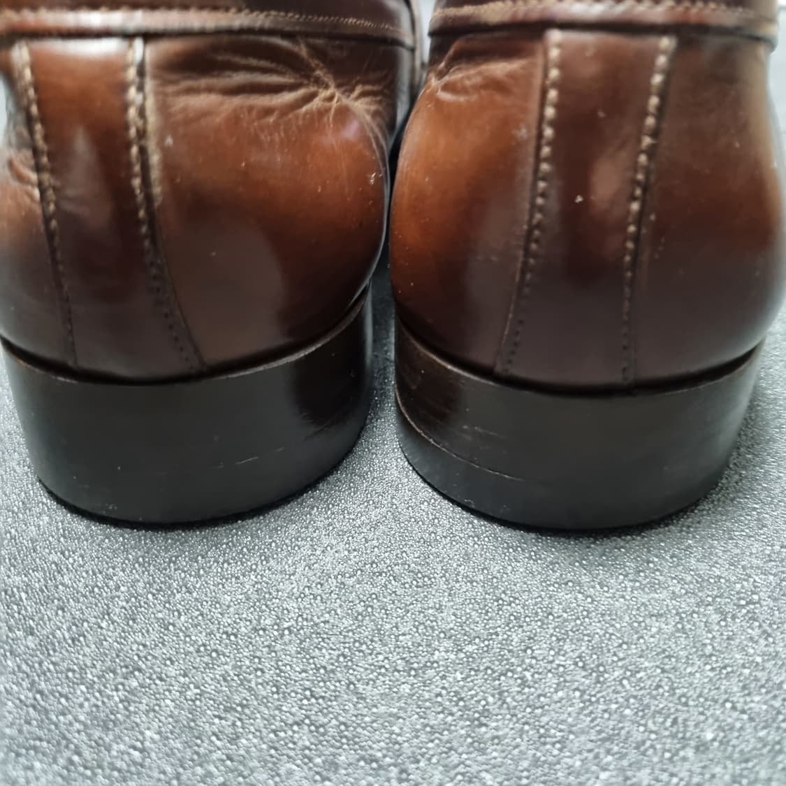 프라다 브라운로퍼 uk9.5 상품이미지5