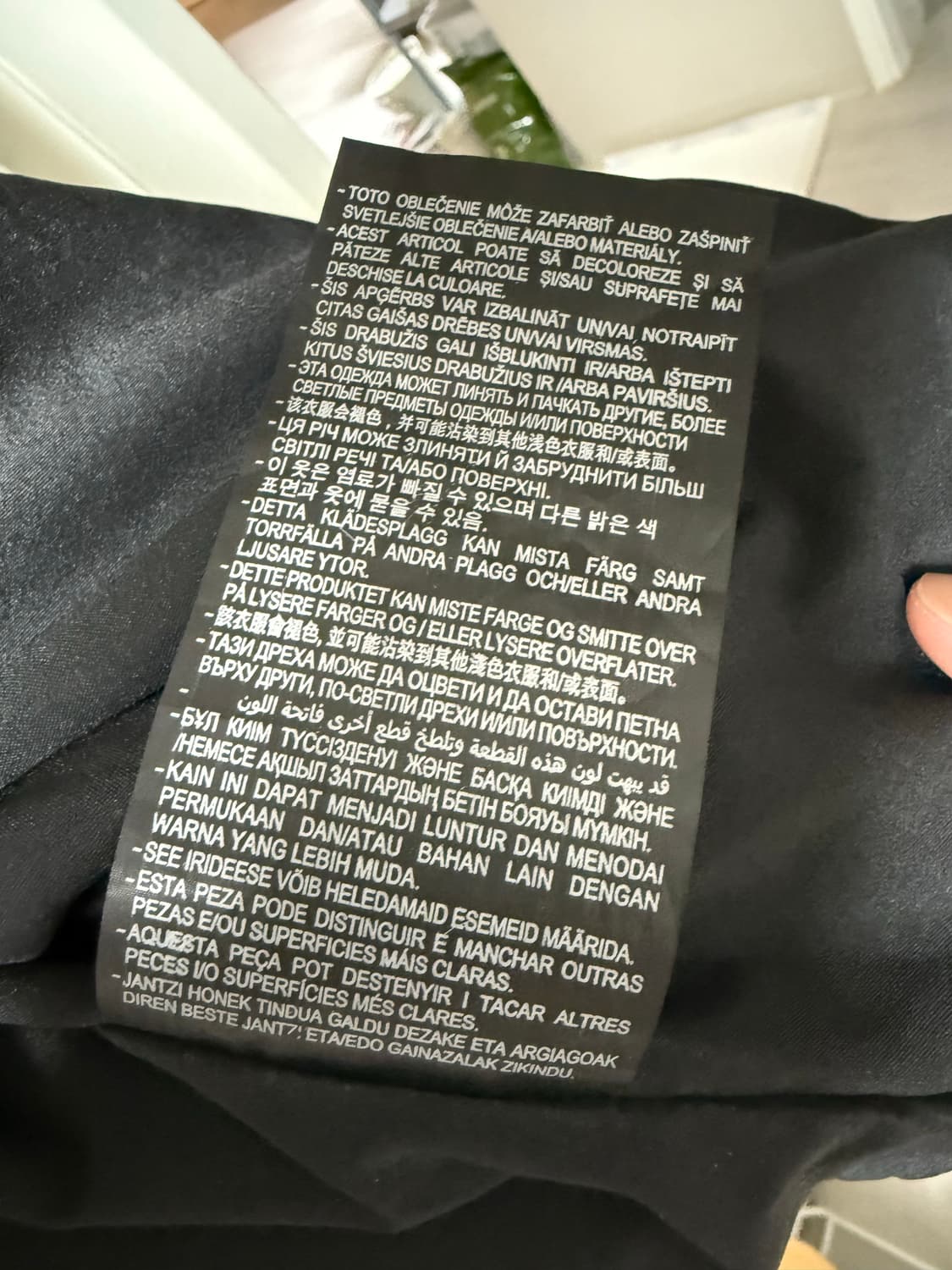 자라 레더자켓 상품이미지4