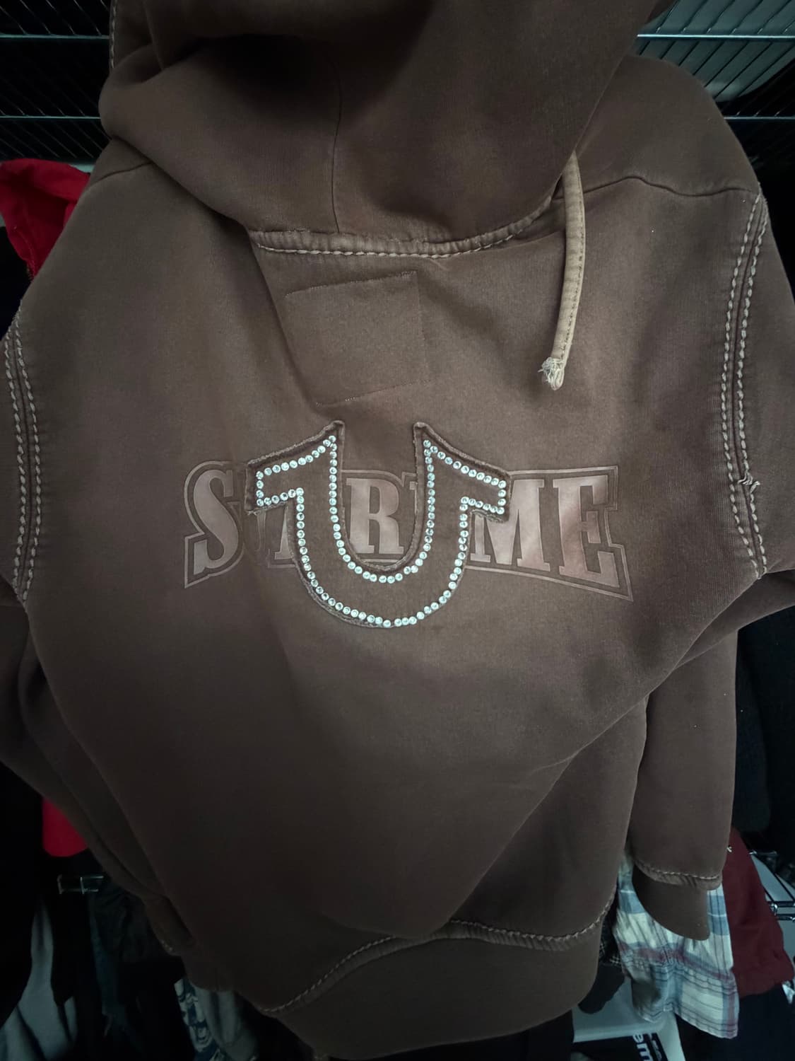 트루릴리전 슈프림 후드집업 상품이미지2