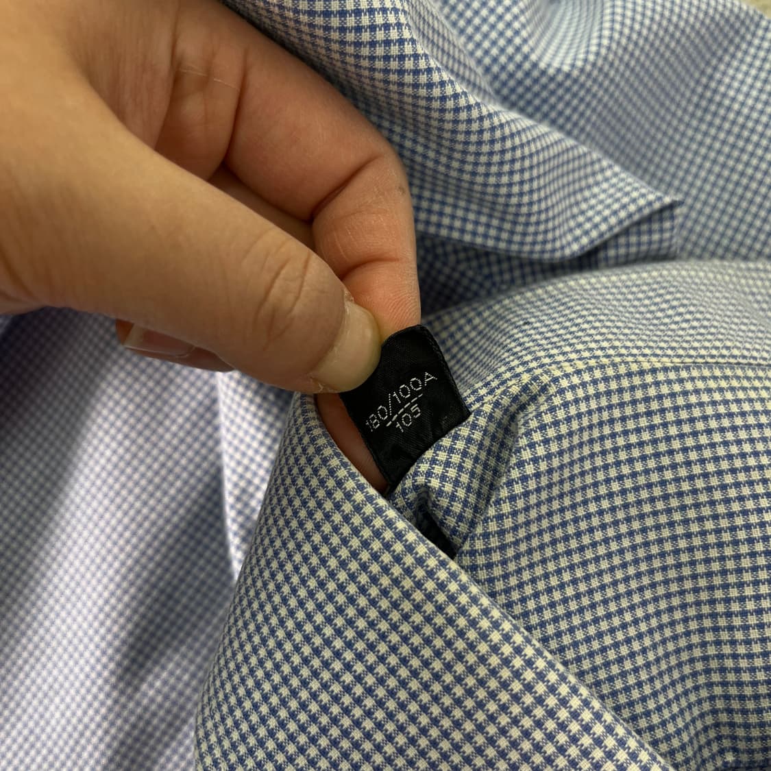 100 톰포드 코튼 체크 셔츠 상품이미지5