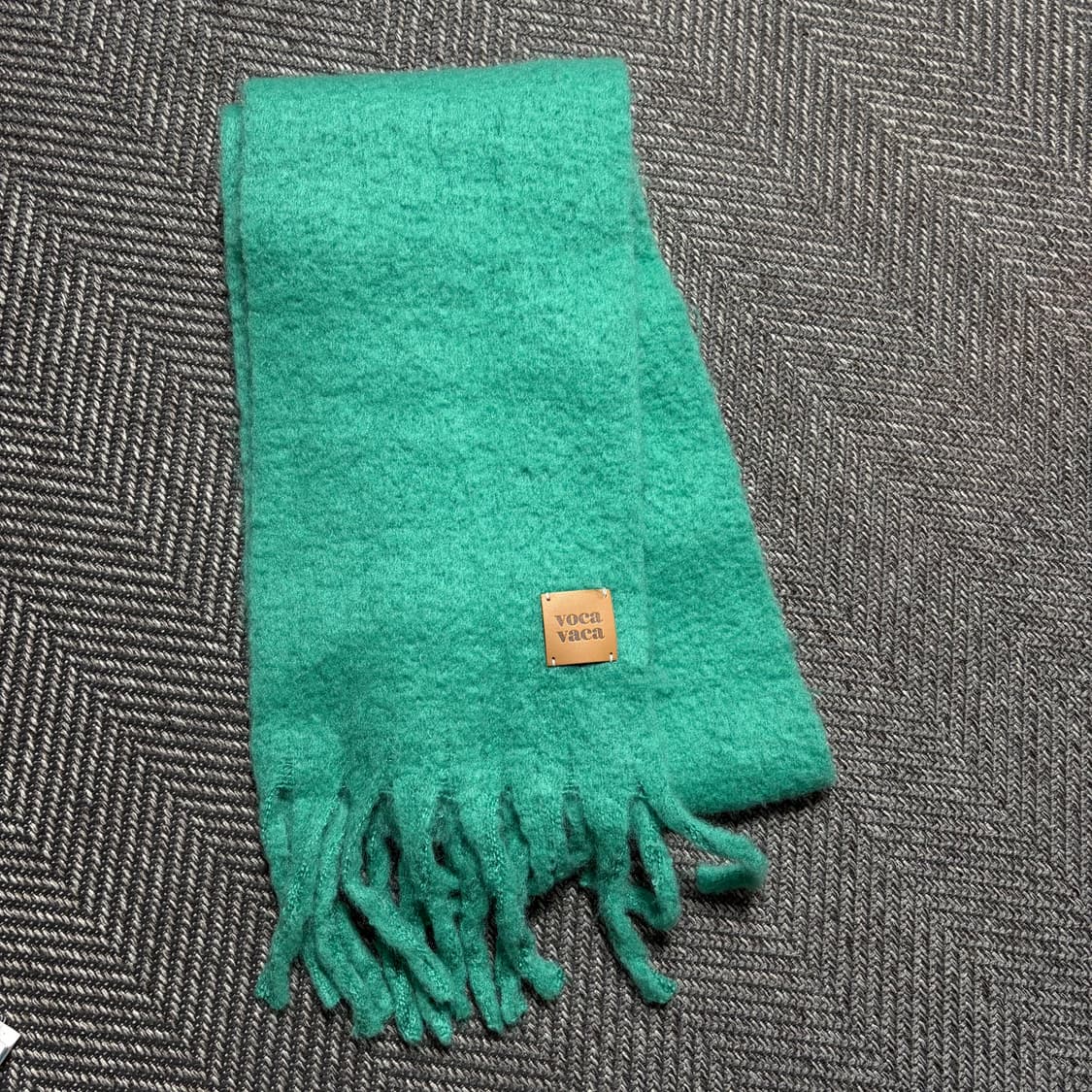 VOOA VACA 민트색 머플러 상품이미지2