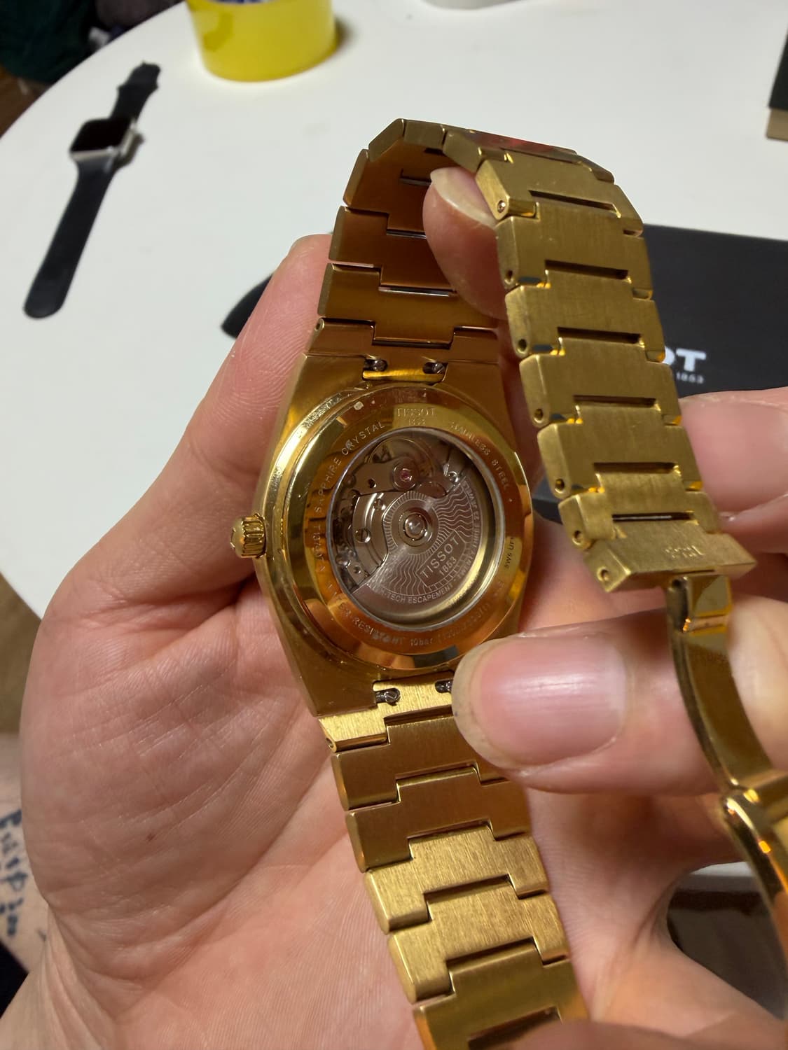 티쏘 PRX 파워매틱 80 골드 40mm 상품이미지4