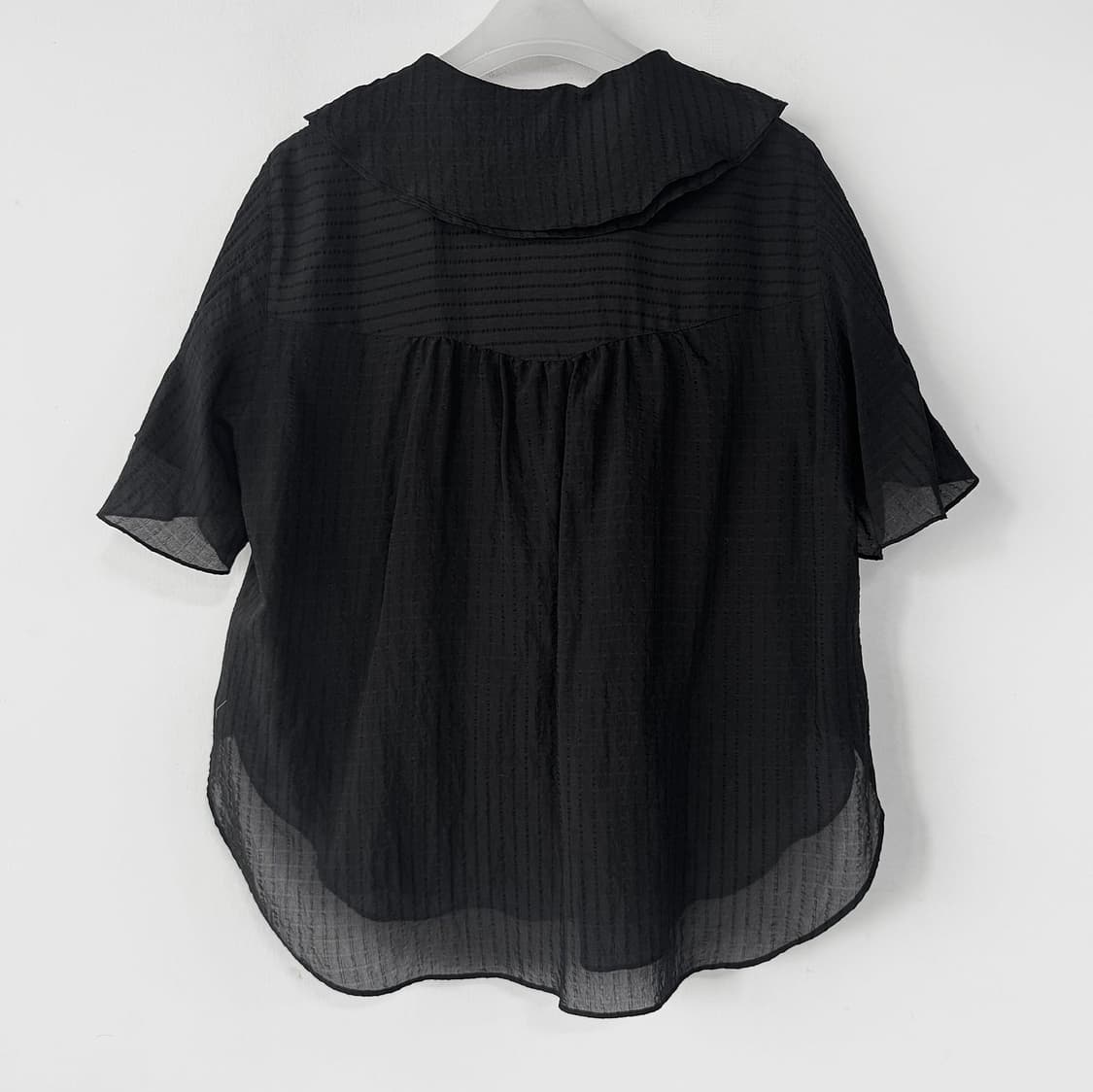 SJSJ 러플 칼라 블라우스 상품이미지5