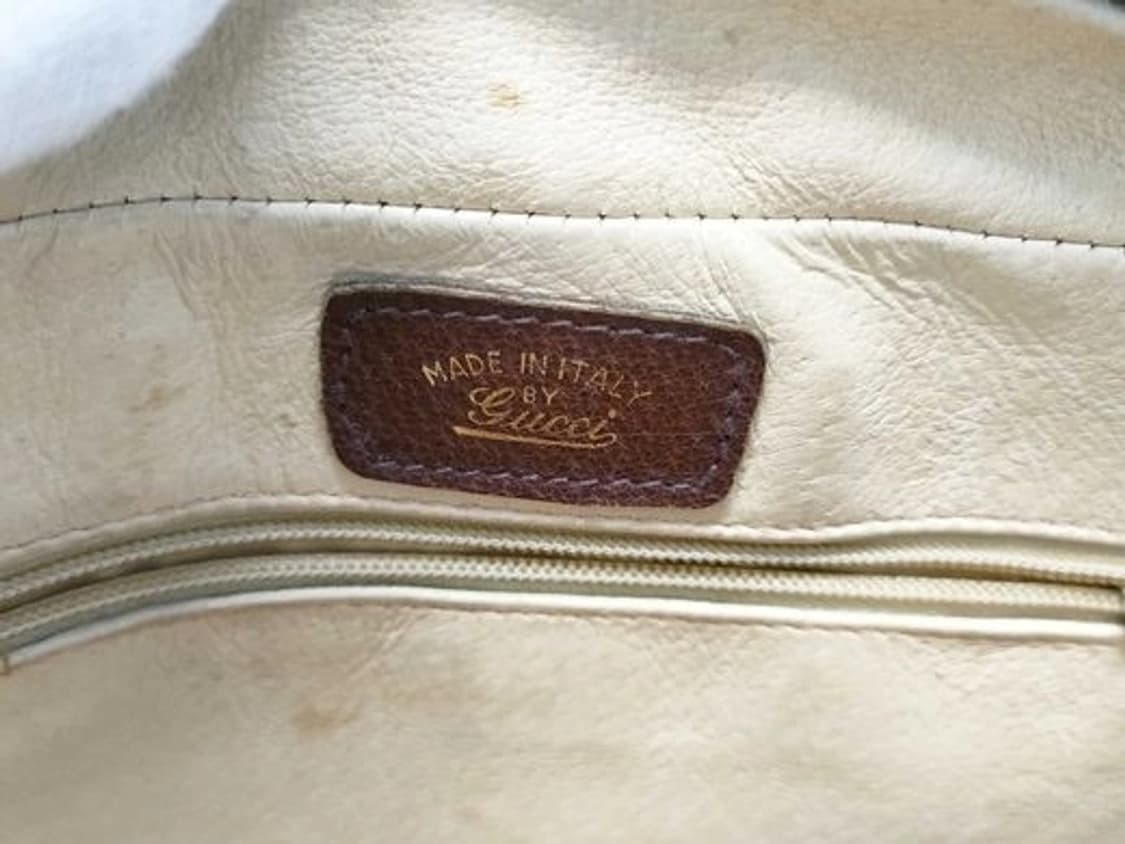 [예약판매] 구찌(GUCCI) 빈티지 미니멀 쉐리 PVC 숄더백 상품이미지8