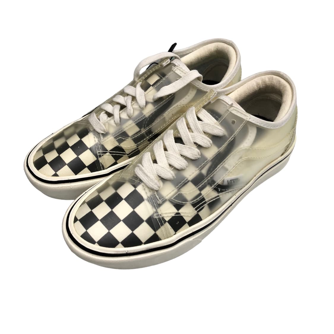 반스 컴퍼쿠시 슬립스쿨 체커보드 화이트 220mm 상품이미지1