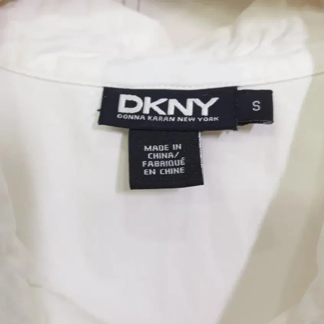 DKNY 화이트 셔츠 원피스 ~55반 상품이미지7