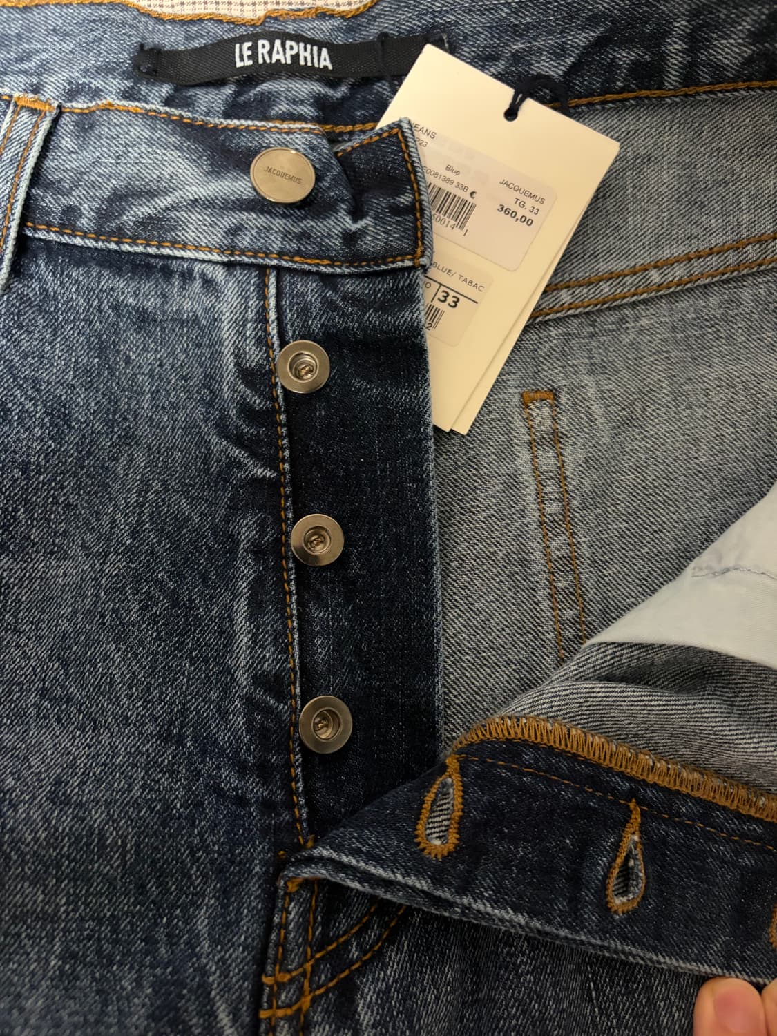 [33] 자크뮈스 르 드 니메스 수노 파이브 보켓 진 상품이미지5