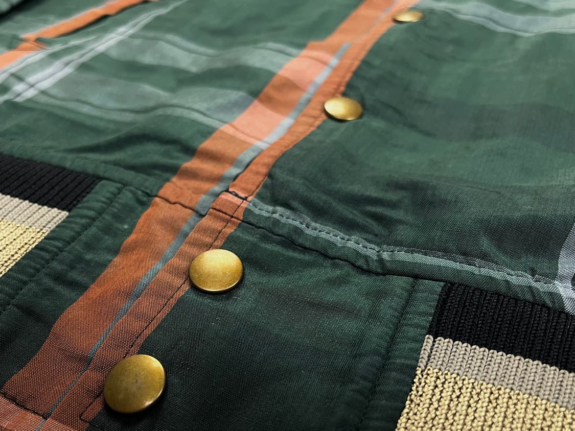 linen check blouson 상품이미지5