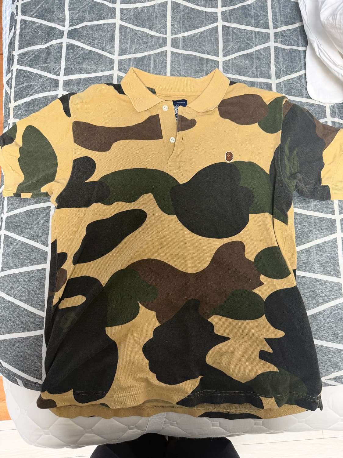 Aape 카모 반팔티 상품이미지1