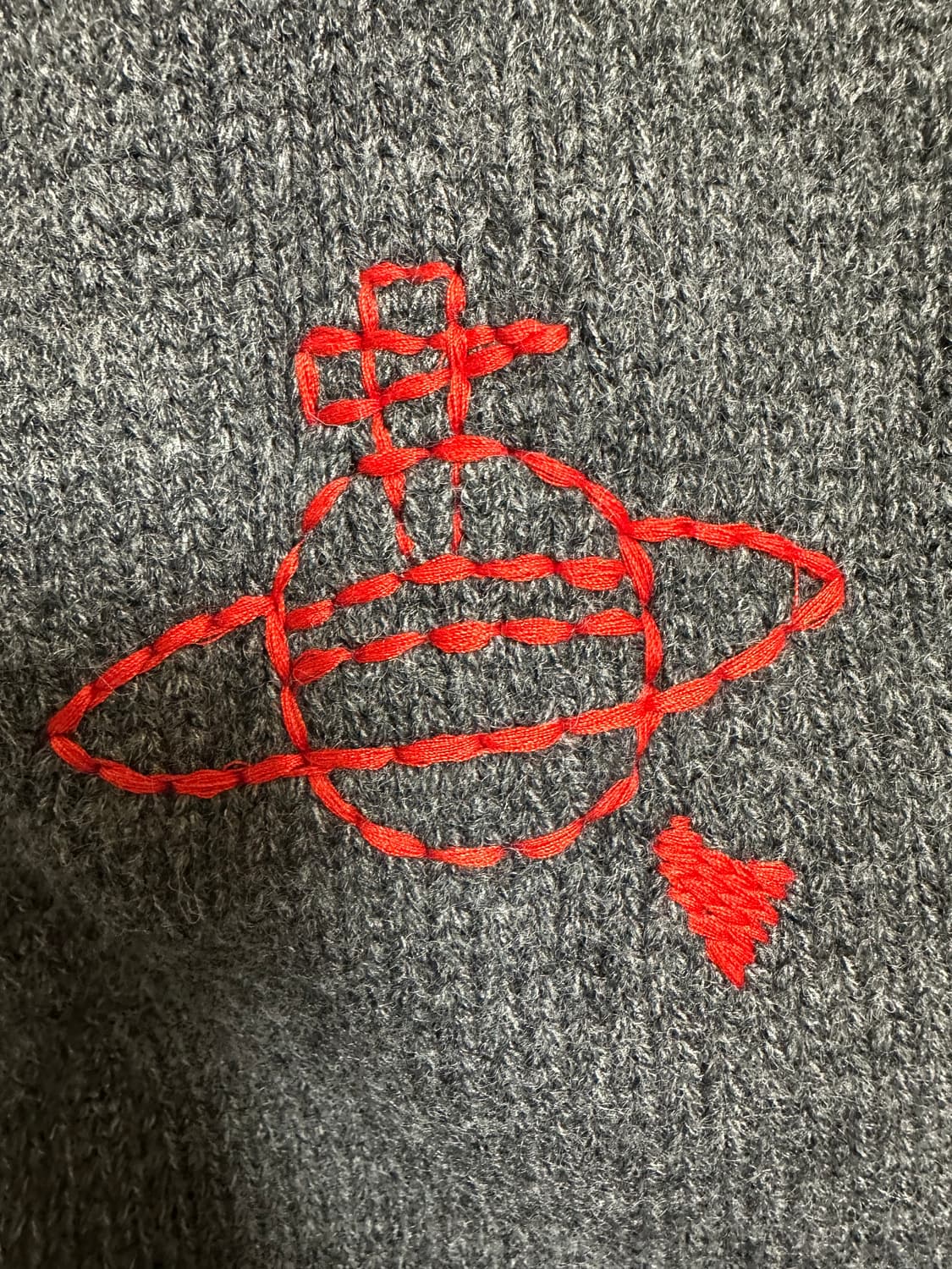 비비안웨스트우드일본판레드라벨 울 가디건&목도리세트남여공용 정품 상품이미지6