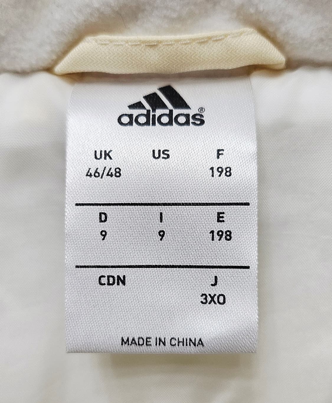 (105~110)2XL☆우주매물☆ 아디다스 레알마드리드 [흰검] 롱패딩 상품이미지2