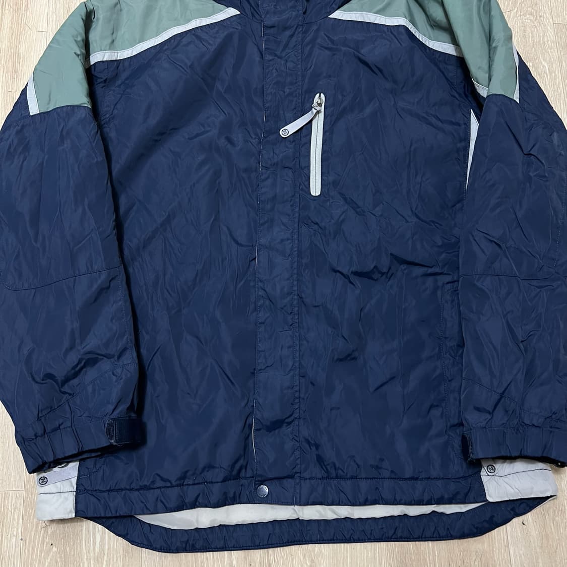 노티카 진스 올드스쿨 후드 바람막이 자켓 XL/105  상품이미지4