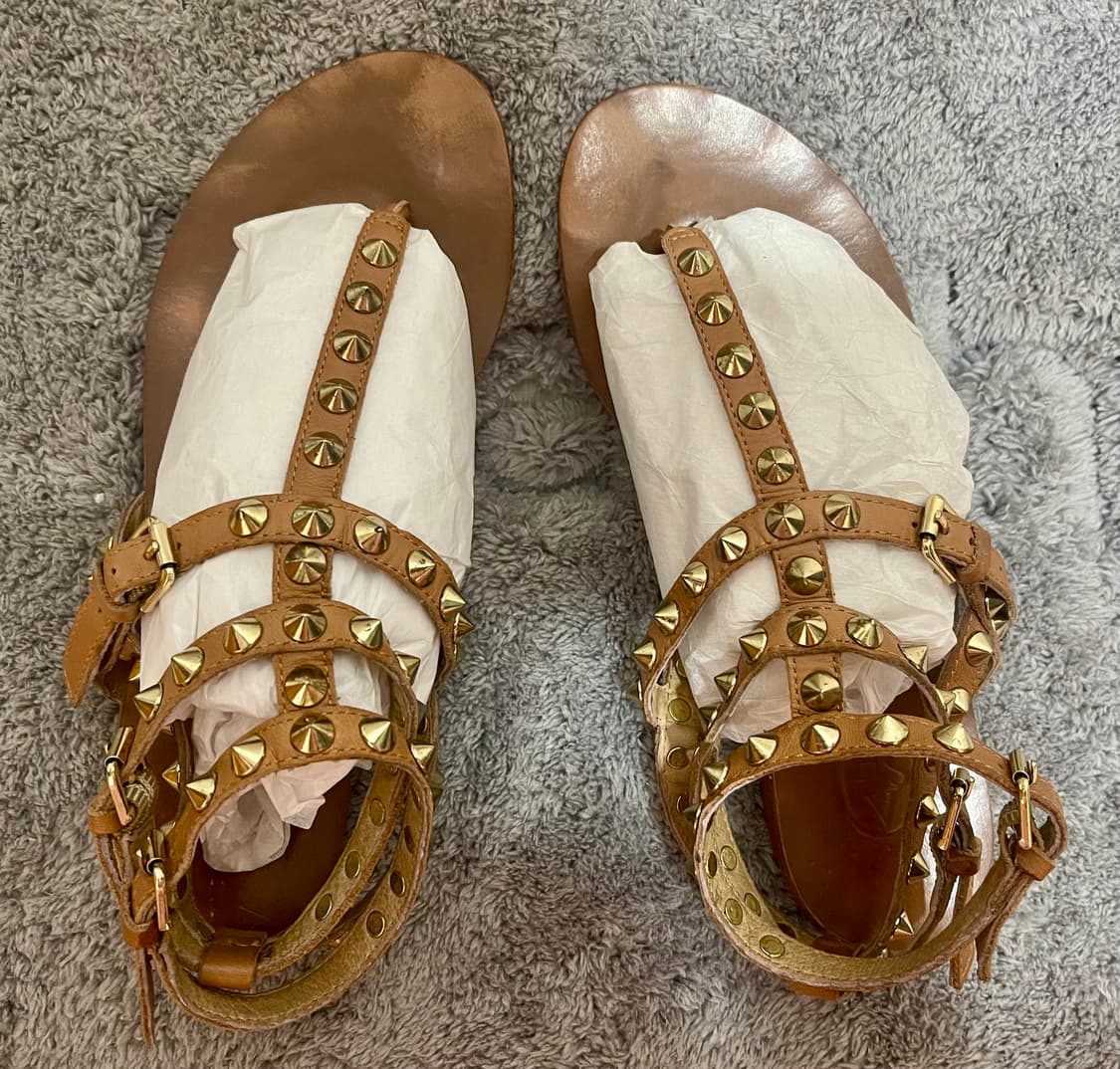 ASH 스터드 샌들 브라운/37사이즈 상품이미지2