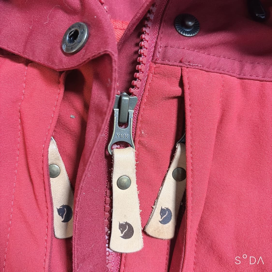 피엘라벤 G-1000 레드 바람막이 자켓 상품이미지5