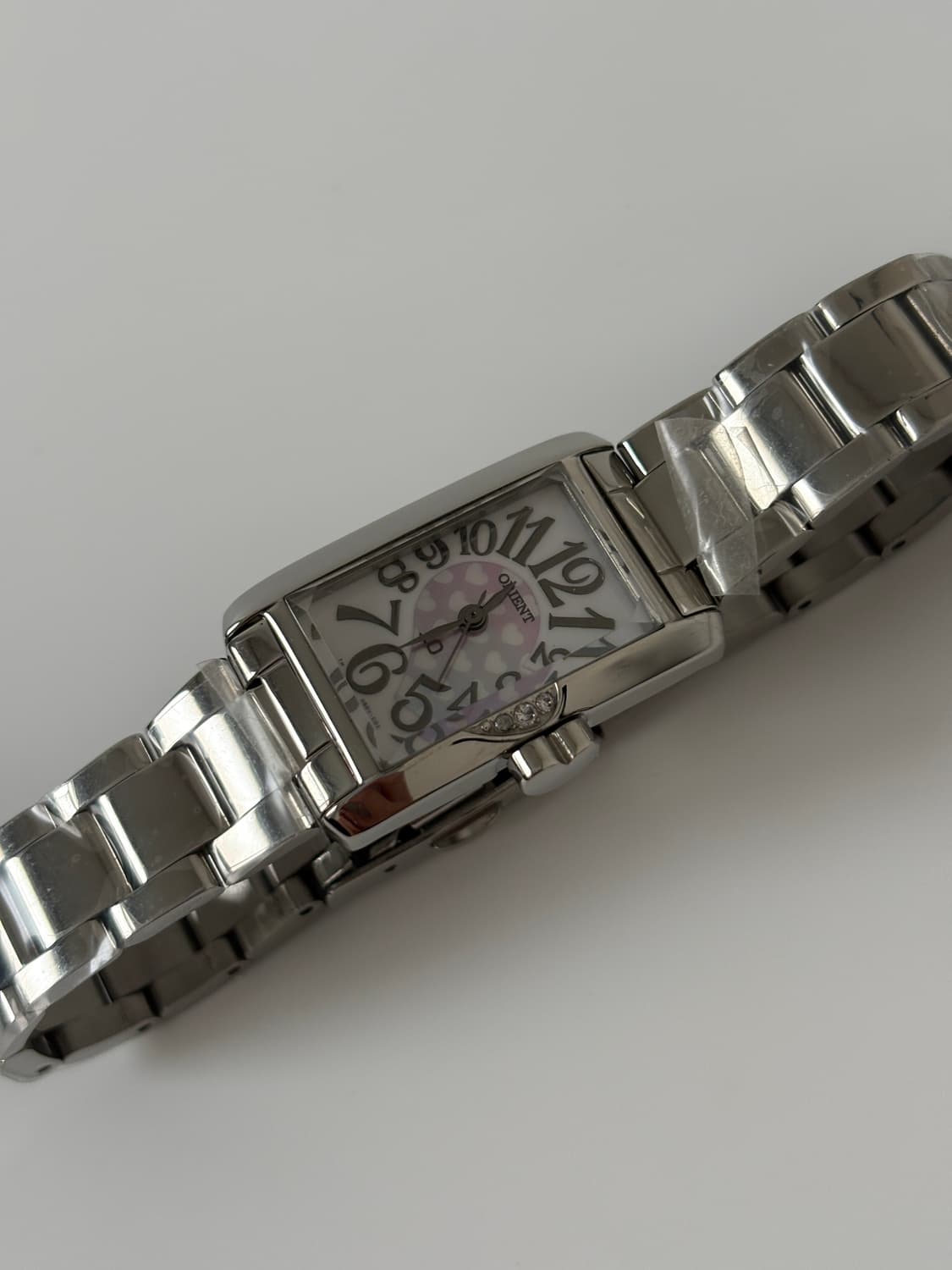 2000s Silver Tank Ladies Quartz 상품이미지4