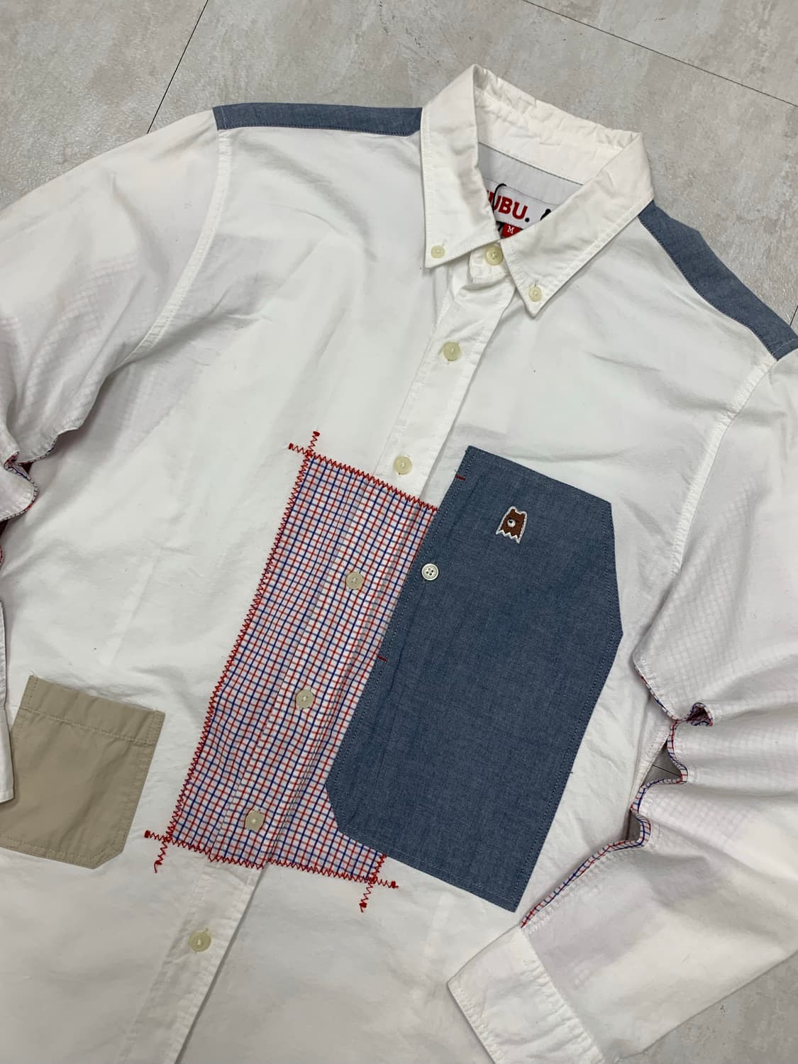 FUBU 패치 디테일 셔츠 #641 상품이미지2