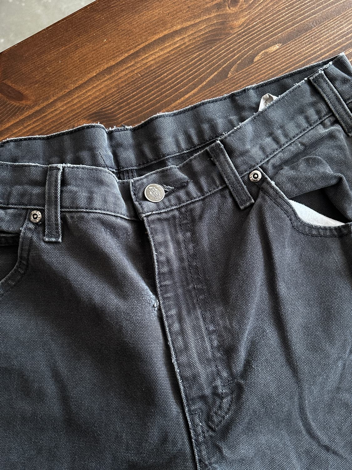 Dickies 디키즈 블랙 카펜터 워크팬츠 상품이미지6