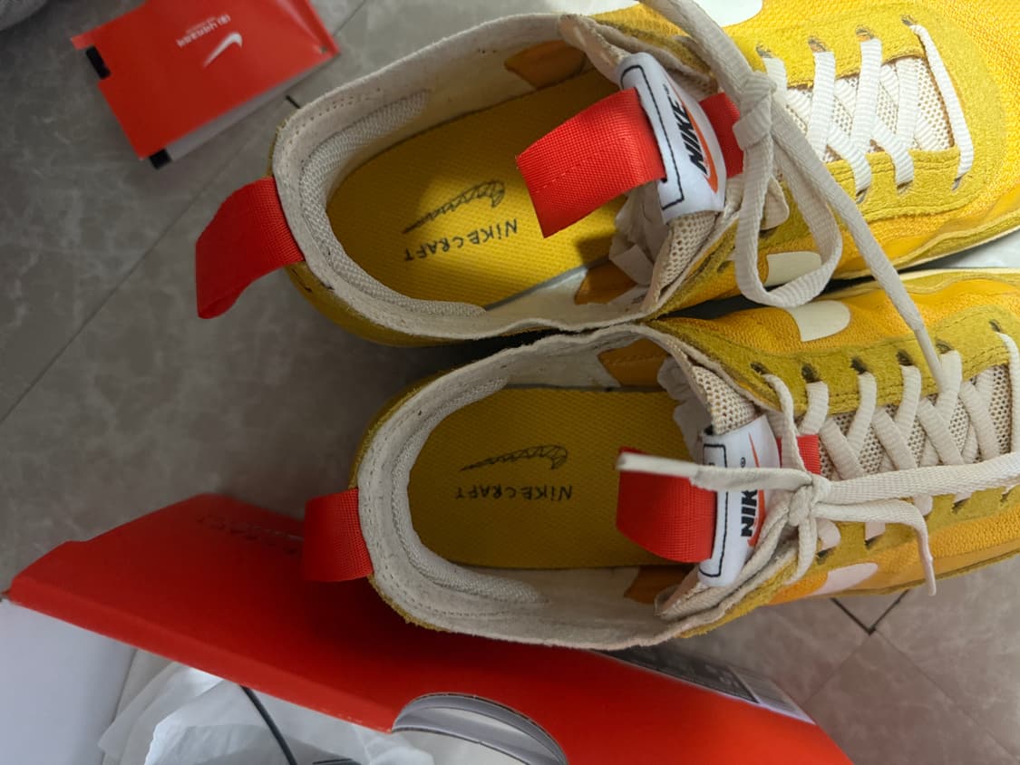 270사이즈 나이키 톰삭스 제너럴 퍼포즈 슈 아카이브 옐로우 상품이미지9