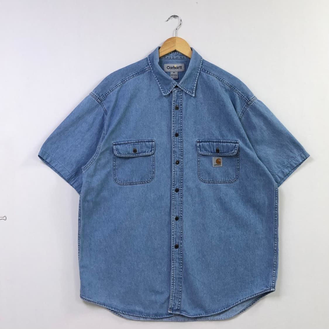 XL 칼하트 데님 셔츠 상품이미지2