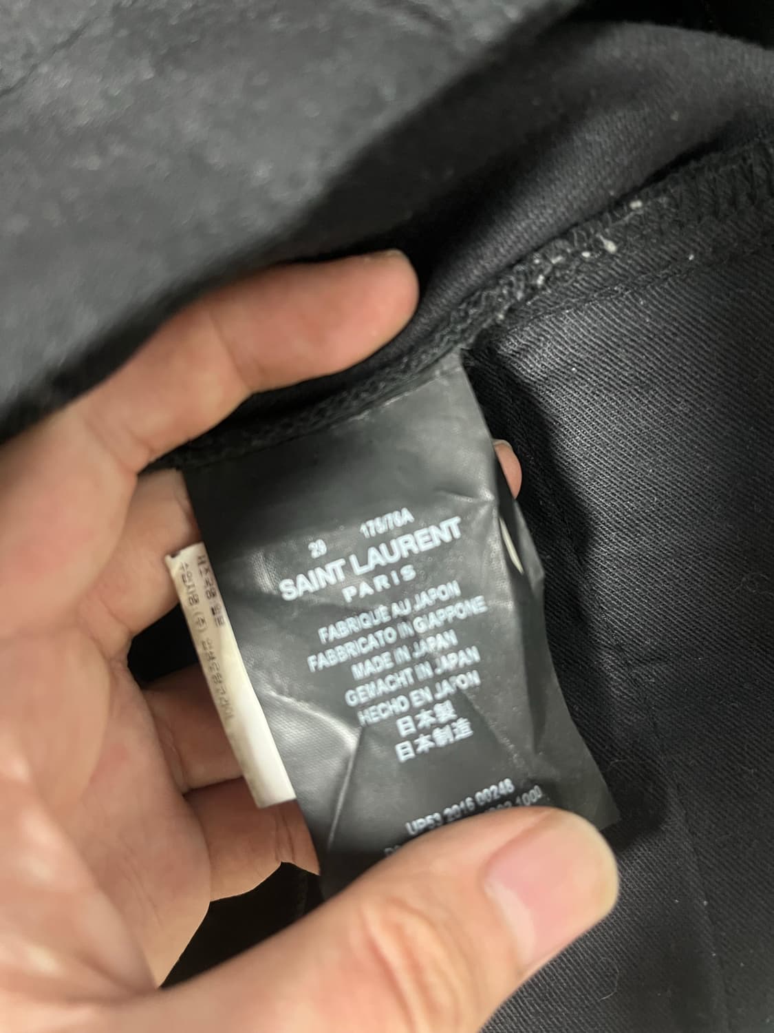 빨리사면 할인 /생로랑 에디시즌 16 블랙데님 상품이미지5