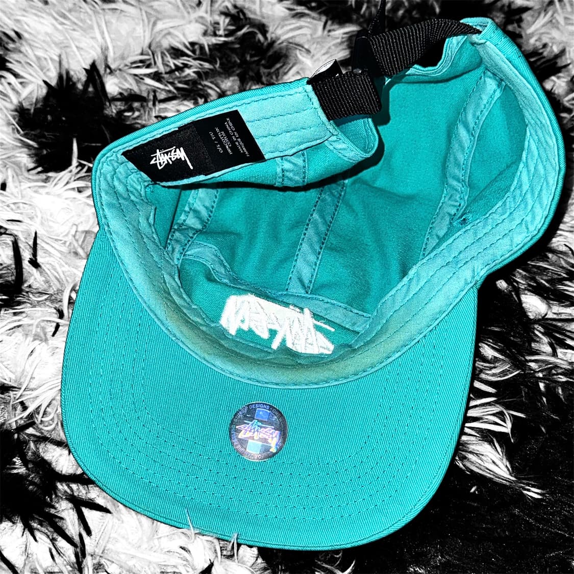 STUSSY 자수 캠프캡 볼캡 모자 상품이미지3