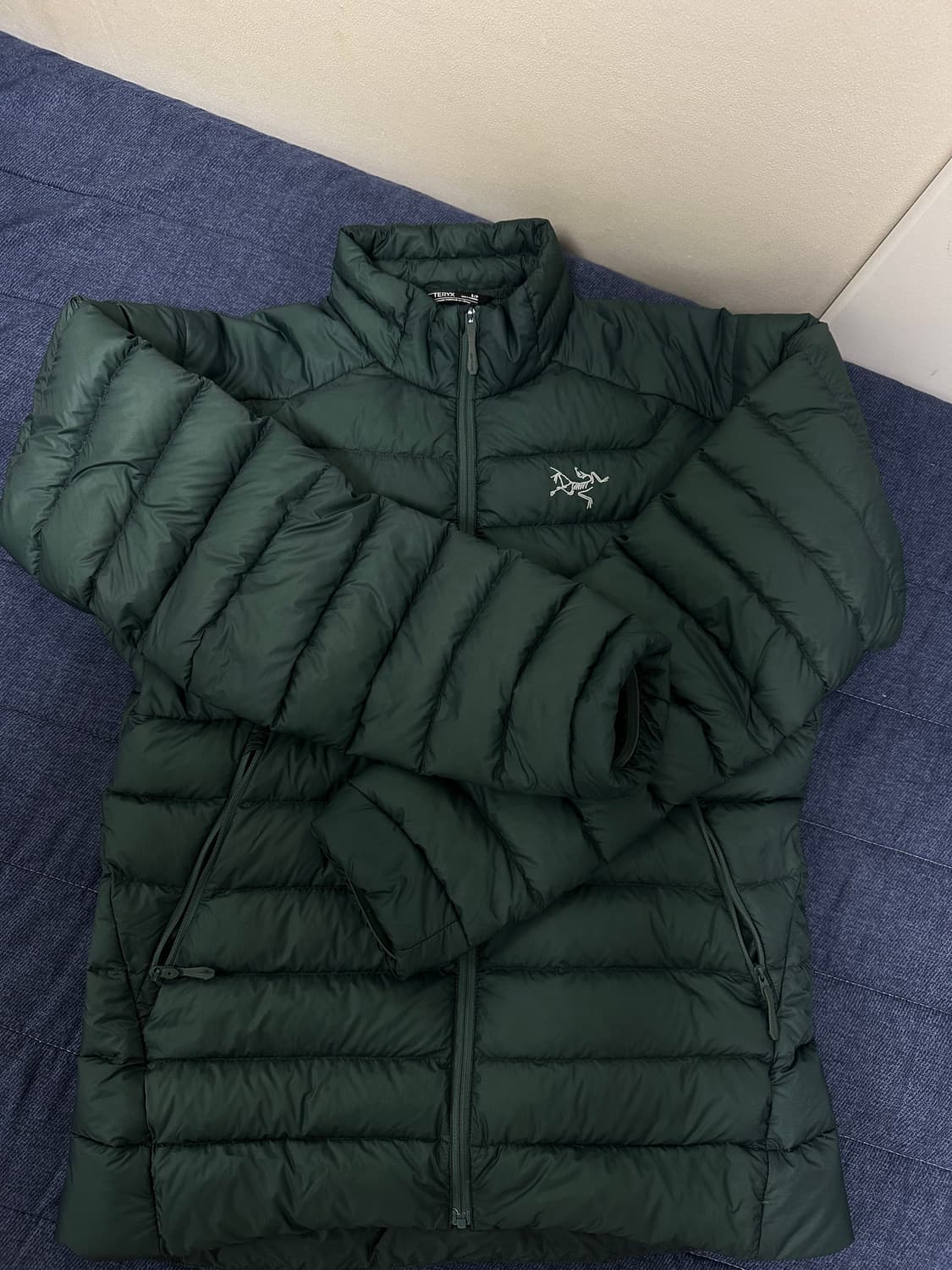 24시즌 아크테릭스 세륨 박스카 그린 M 2회착 최상급 상품이미지1