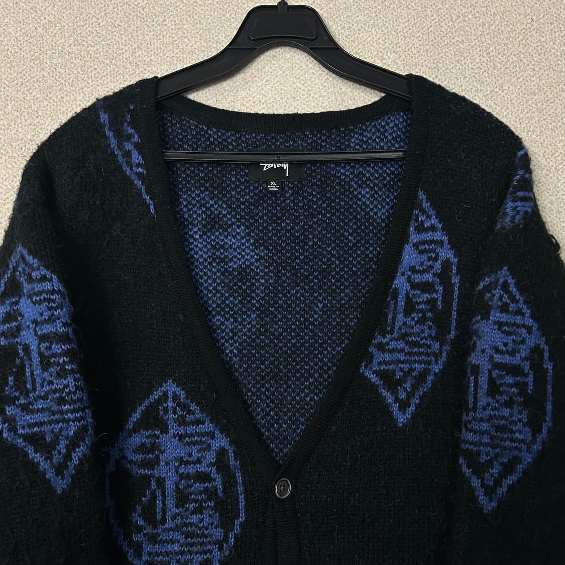  (XL) 스투시 모헤어 마스크 가디건  상품이미지3