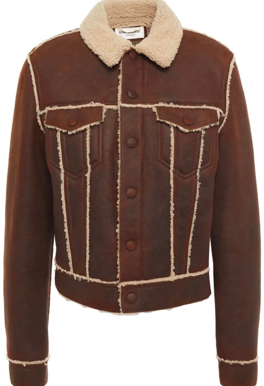 생 로랑 스웨이드 트러커 50 사이즈 상품이미지2