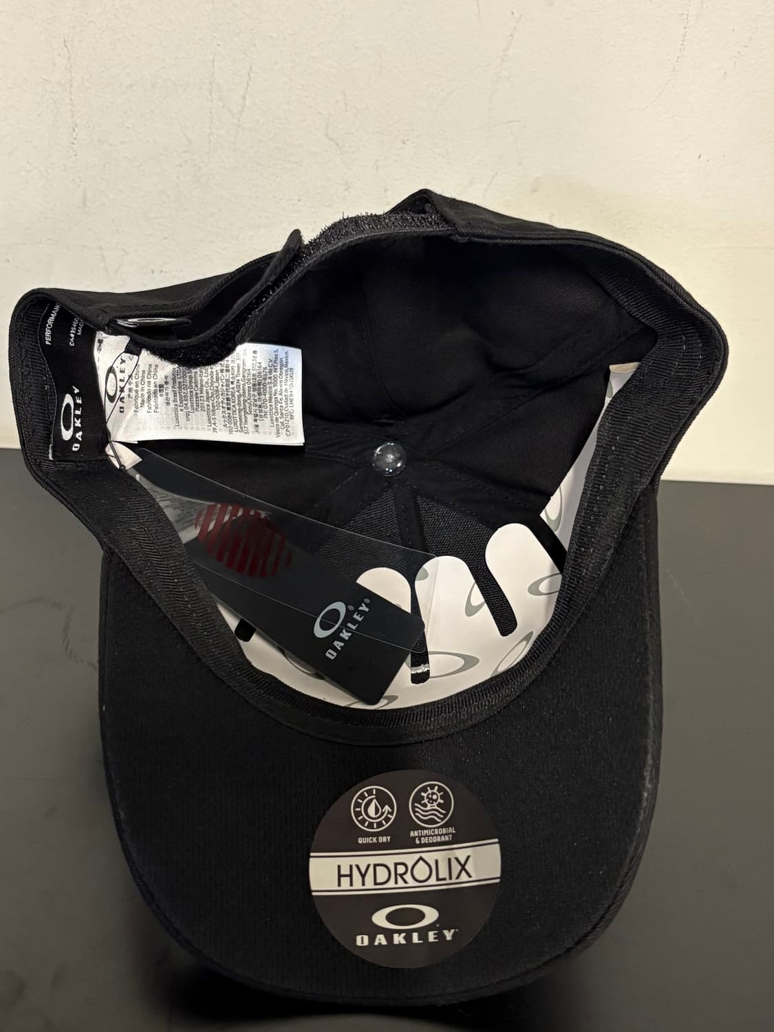 OAKLEY logo cap black  상품이미지5