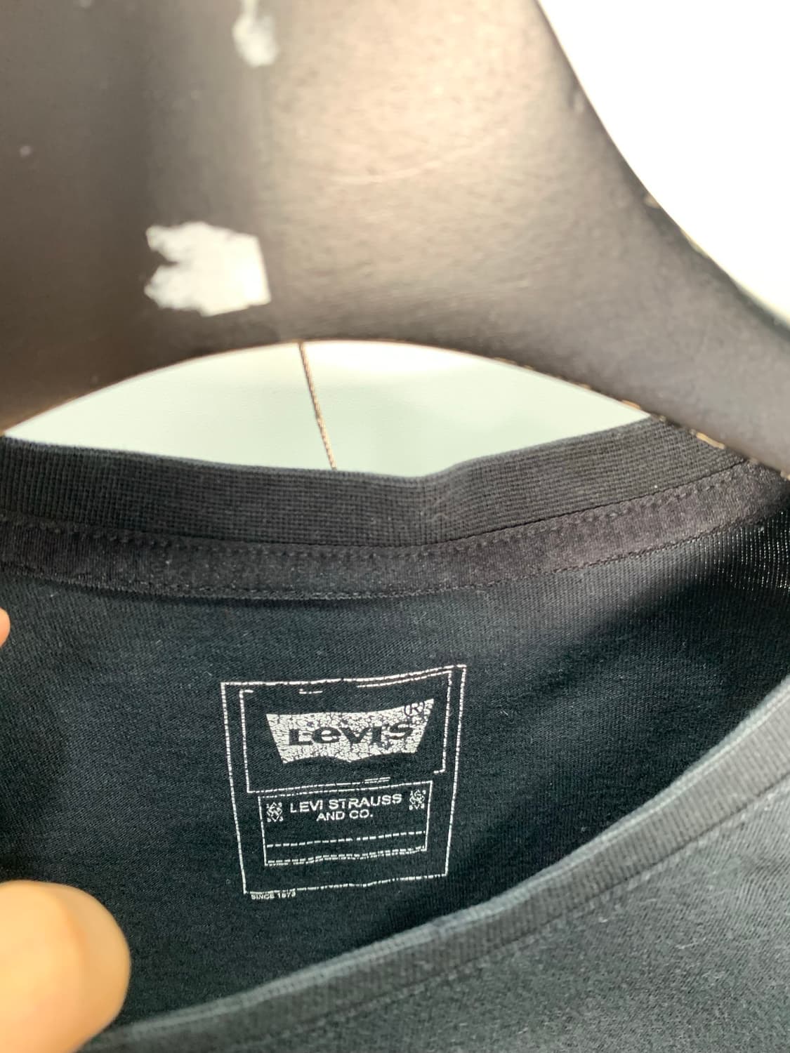 리바이스 블랙 반팔티 상품이미지2