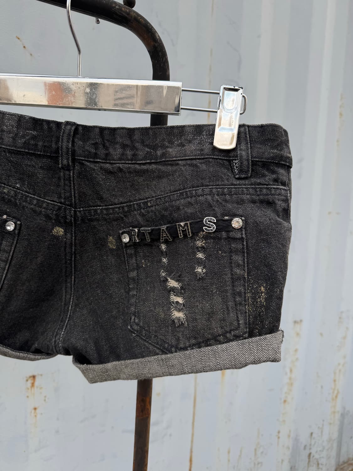 Distressed Denim Short Pants 상품이미지4
