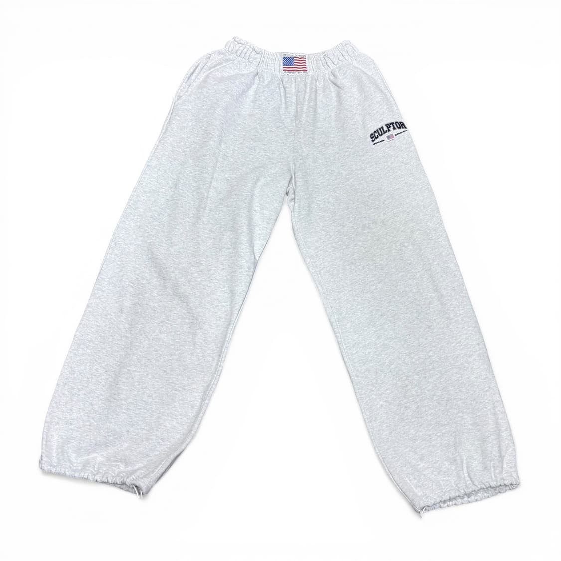 S 스컬프터 멜란지그레이 와이드 복싱 스웻팬츠 상품이미지1