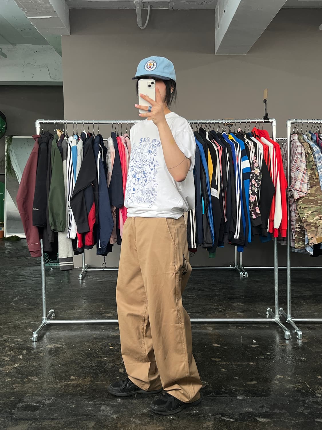 아조바이아조 프린팅 코튼 팬츠 상품이미지6