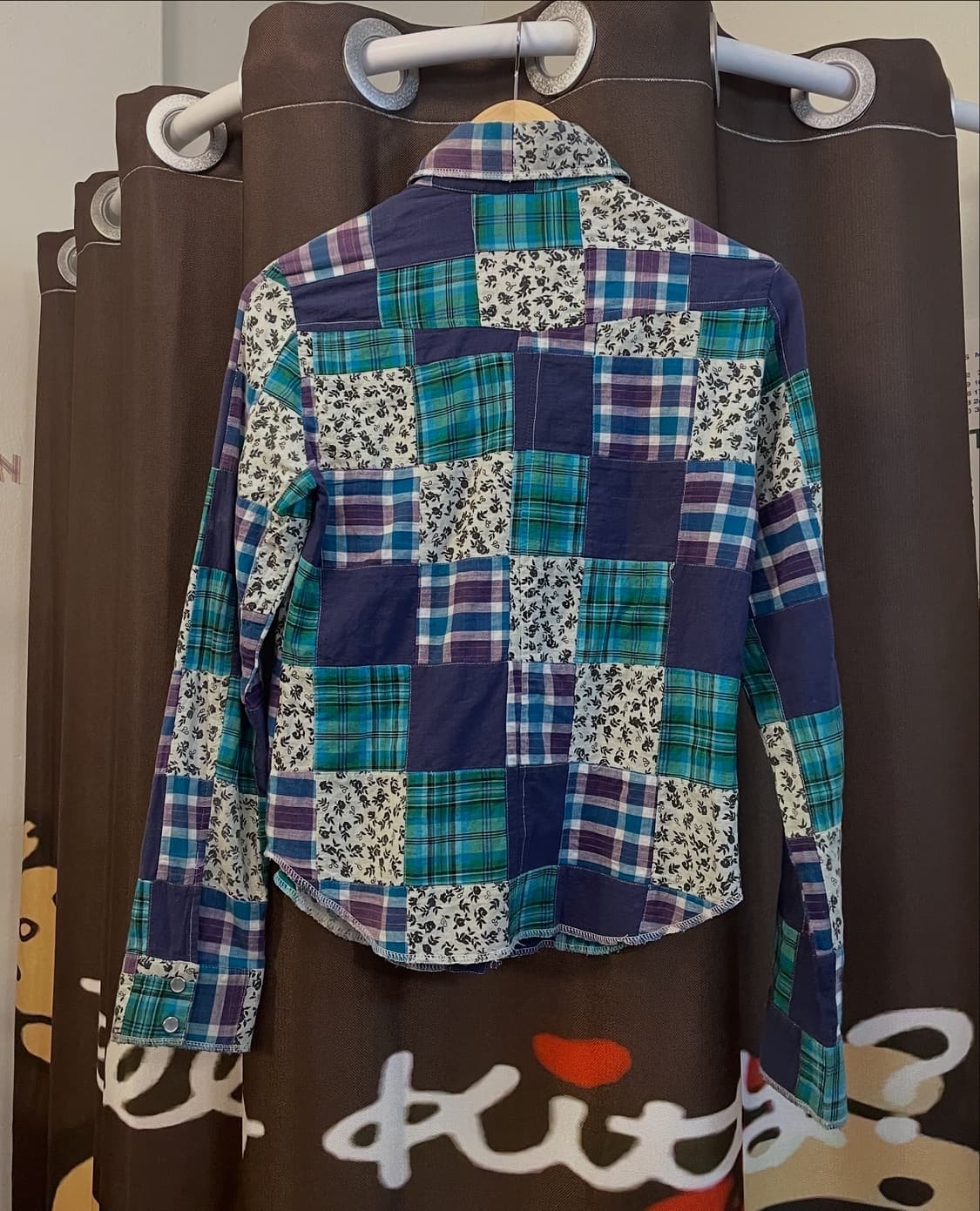 패치워크 셔츠 [무배] 상품이미지4