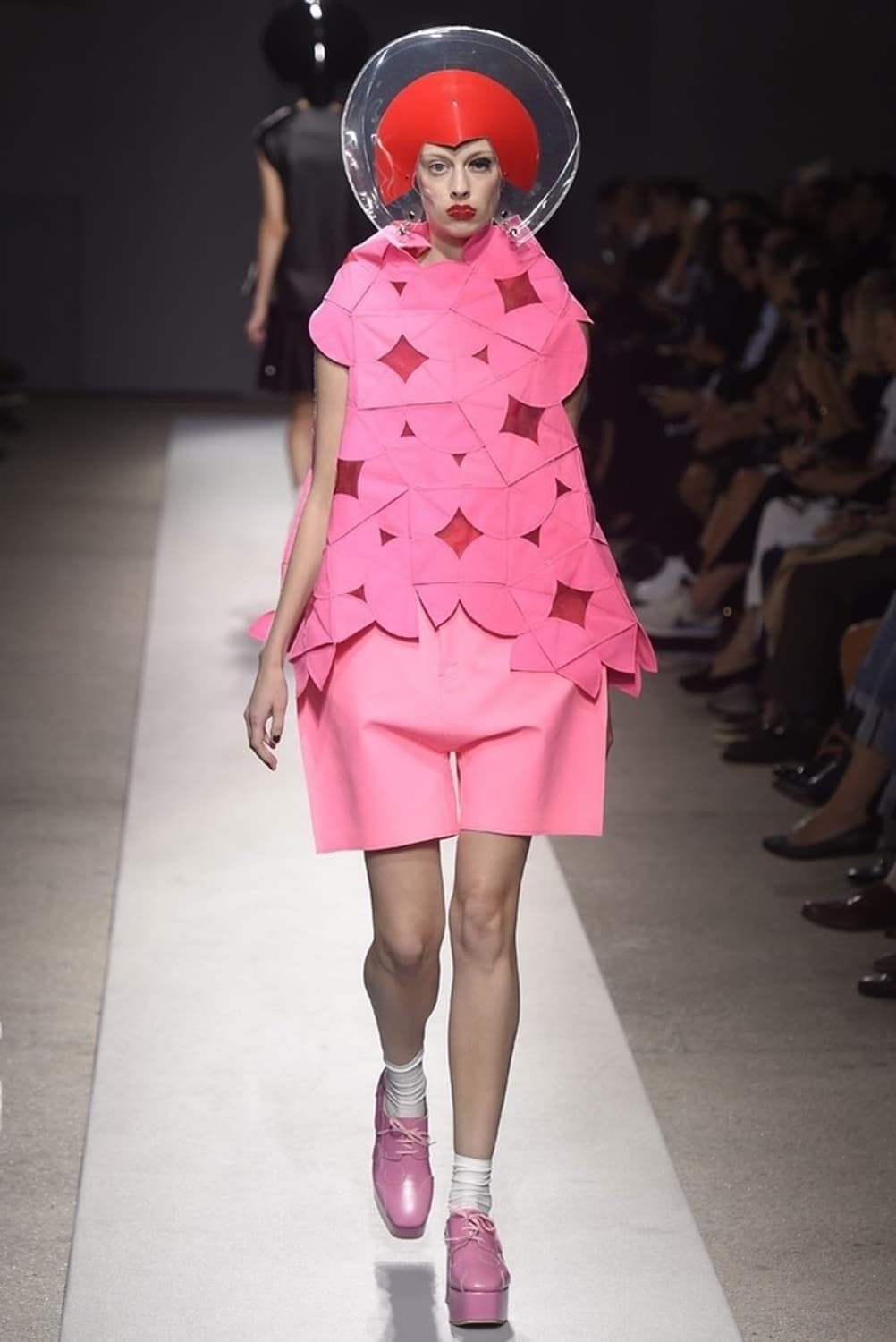 준야와타나베 15SS 아카이브 오리가미 블루 탑 상품이미지2