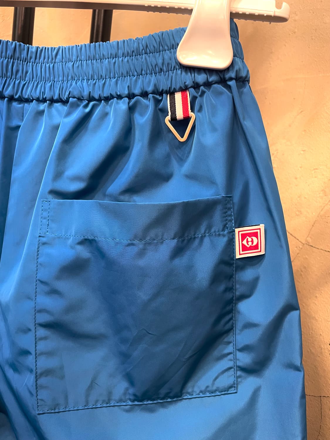 럭키슈에뜨 블루 폴리 반바지 55~66 상품이미지4